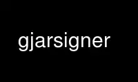 Run gjarsigner in OnWorks free hosting provider over Ubuntu Online, Fedora Online, Windows online emulator or MAC OS online emulator