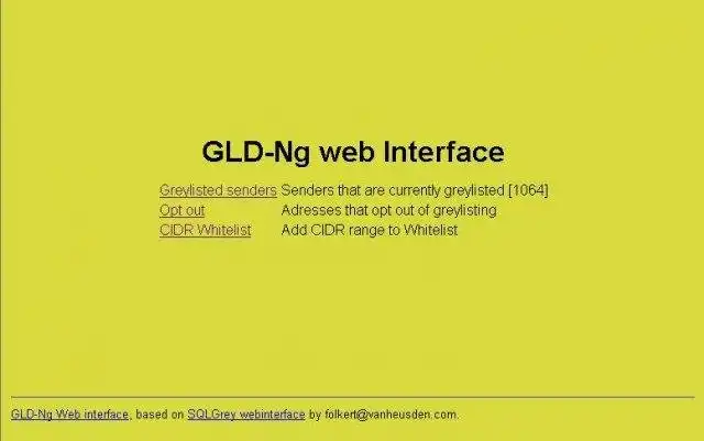 WebツールまたはWebアプリgld-ngをダウンロードします