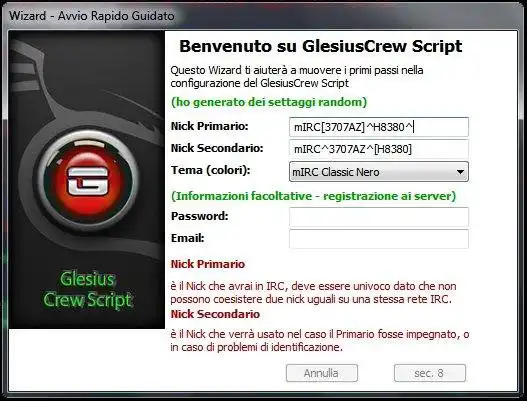 Download web tool or web app Glesius-Crew Script mIRC Solution!