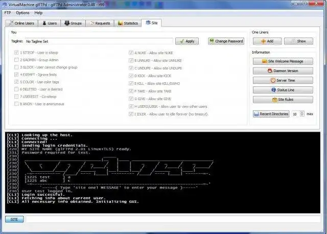 Download webtool of webapp glFTPd Administrator