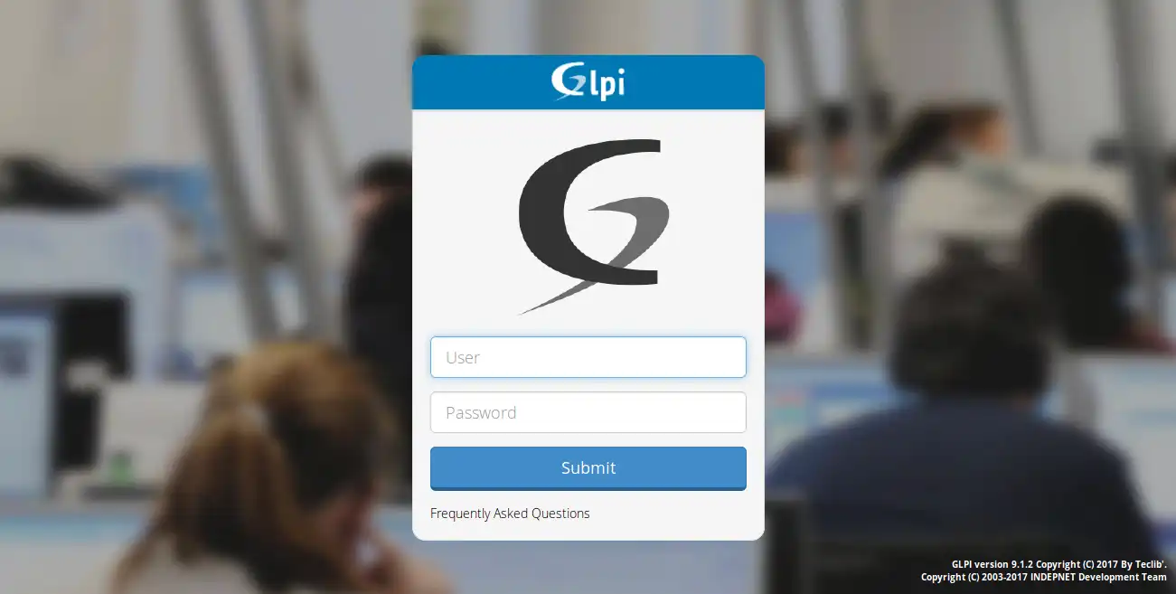 Web ツールまたは Web アプリの GLPI テーマをダウンロードする