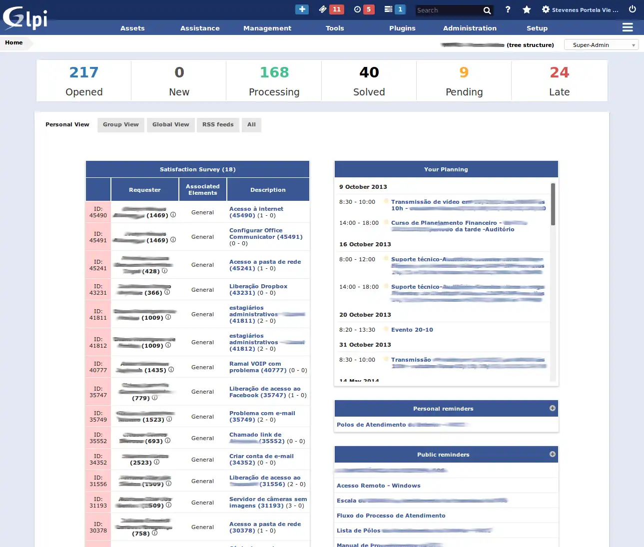 Descargue la herramienta web o la aplicación web Temas GLPI