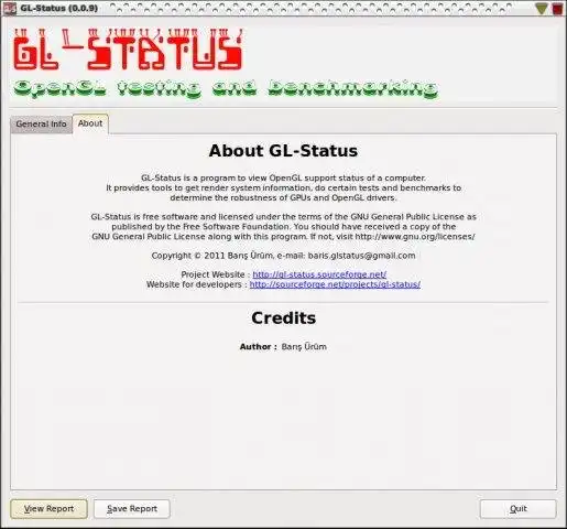 Download web tool or web app GL-Status