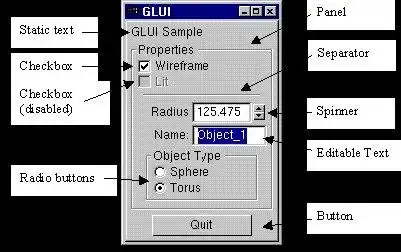 دانلود ابزار وب یا برنامه وب GLUI User Interface Library