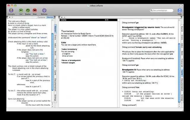 Download web tool or web app Glulx Runtime Instrumentation