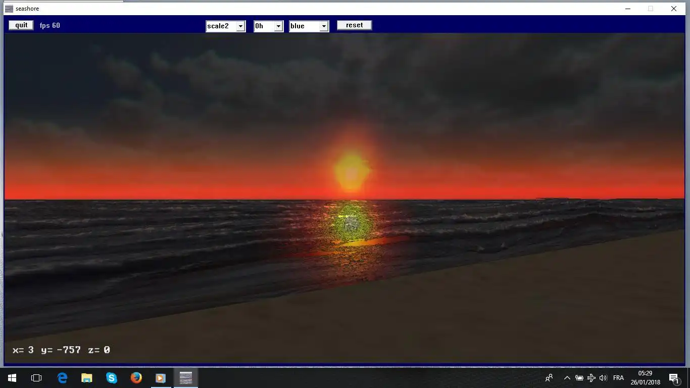 Download web tool or web app glvideotexture_chung video to openGL to run in Windows online over Linux online