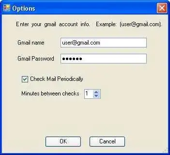 Download web tool or web app GmailChecker