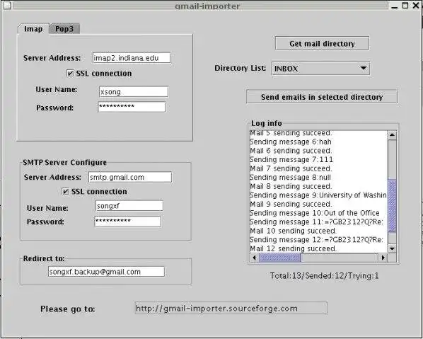 웹 도구 또는 웹 앱 gmail-importer 다운로드