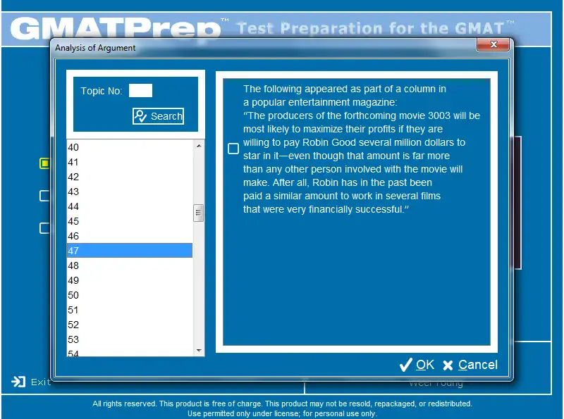 ดาวน์โหลดเครื่องมือเว็บหรือเว็บแอป GMAT AWA Sim