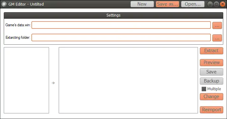 Download web tool or web app GM Editor