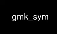 Run gmk_sym in OnWorks free hosting provider over Ubuntu Online, Fedora Online, Windows online emulator or MAC OS online emulator