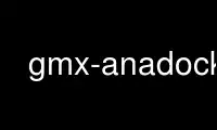 Запустіть gmx-anadock у постачальника безкоштовного хостингу OnWorks через Ubuntu Online, Fedora Online, онлайн-емулятор Windows або онлайн-емулятор MAC OS