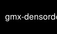 Run gmx-densorder in OnWorks free hosting provider over Ubuntu Online, Fedora Online, Windows online emulator or MAC OS online emulator