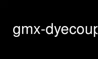 Ejecute gmx-dyecoupl en el proveedor de alojamiento gratuito de OnWorks sobre Ubuntu Online, Fedora Online, emulador en línea de Windows o emulador en línea de MAC OS