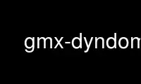 Esegui gmx-dyndom nel provider di hosting gratuito OnWorks su Ubuntu Online, Fedora Online, emulatore online Windows o emulatore online MAC OS