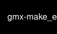 Run gmx-make_edi in OnWorks free hosting provider over Ubuntu Online, Fedora Online, Windows online emulator or MAC OS online emulator