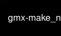 gmx-make_ndx را در ارائه دهنده هاست رایگان OnWorks از طریق Ubuntu Online، Fedora Online، شبیه ساز آنلاین ویندوز یا شبیه ساز آنلاین MAC OS اجرا کنید.