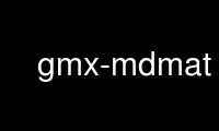 Run gmx-mdmat in OnWorks free hosting provider over Ubuntu Online, Fedora Online, Windows online emulator or MAC OS online emulator
