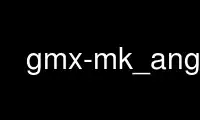 Exécutez gmx-mk_angndx dans le fournisseur d'hébergement gratuit OnWorks sur Ubuntu Online, Fedora Online, l'émulateur en ligne Windows ou l'émulateur en ligne MAC OS