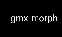 gmx-morph را در ارائه دهنده هاست رایگان OnWorks از طریق Ubuntu Online، Fedora Online، شبیه ساز آنلاین ویندوز یا شبیه ساز آنلاین MAC OS اجرا کنید.