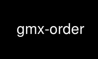 Run gmx-order in OnWorks free hosting provider over Ubuntu Online, Fedora Online, Windows online emulator or MAC OS online emulator
