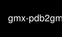 Run gmx-pdb2gmx in OnWorks free hosting provider over Ubuntu Online, Fedora Online, Windows online emulator or MAC OS online emulator