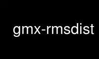 Run gmx-rmsdist in OnWorks free hosting provider over Ubuntu Online, Fedora Online, Windows online emulator or MAC OS online emulator