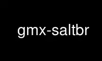 Run gmx-saltbr in OnWorks free hosting provider over Ubuntu Online, Fedora Online, Windows online emulator or MAC OS online emulator