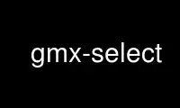 Exécutez gmx-select dans le fournisseur d'hébergement gratuit OnWorks sur Ubuntu Online, Fedora Online, l'émulateur en ligne Windows ou l'émulateur en ligne MAC OS