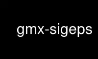Run gmx-sigeps in OnWorks free hosting provider over Ubuntu Online, Fedora Online, Windows online emulator or MAC OS online emulator