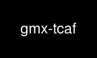 Run gmx-tcaf in OnWorks free hosting provider over Ubuntu Online, Fedora Online, Windows online emulator or MAC OS online emulator