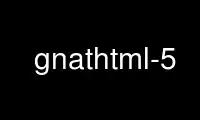 قم بتشغيل gnathtml-5 في موفر الاستضافة المجاني OnWorks عبر Ubuntu Online أو Fedora Online أو محاكي Windows عبر الإنترنت أو محاكي MAC OS عبر الإنترنت