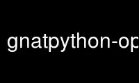 Run gnatpython-opt-parser in OnWorks free hosting provider over Ubuntu Online, Fedora Online, Windows online emulator or MAC OS online emulator