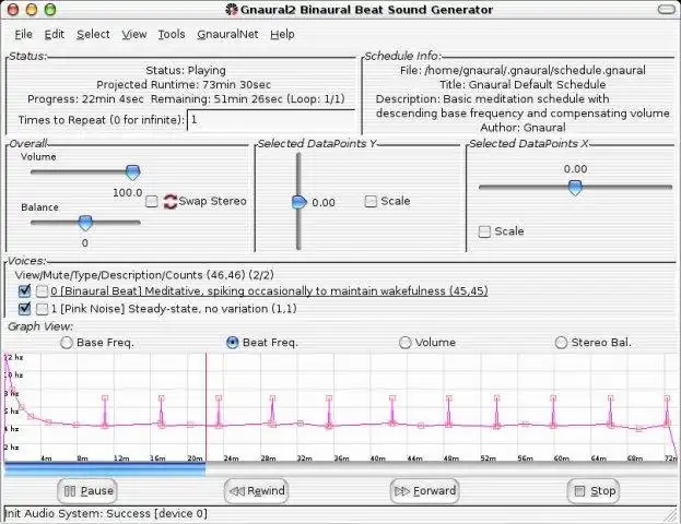 Web ツールまたは Web アプリをダウンロード Gnaural