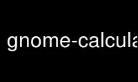 Esegui gnome-calculator nel provider di hosting gratuito OnWorks su Ubuntu Online, Fedora Online, emulatore online Windows o emulatore online MAC OS