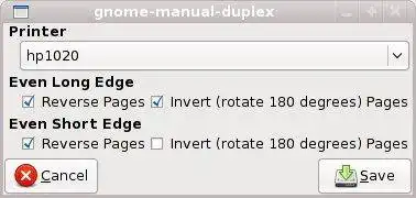 Download web tool or web app gnome-manual-duplex