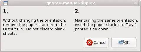 Download web tool or web app gnome-manual-duplex