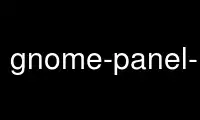 Run gnome-panel-control in OnWorks free hosting provider over Ubuntu Online, Fedora Online, Windows online emulator or MAC OS online emulator