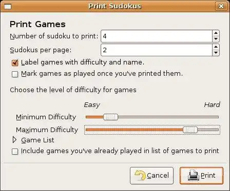 قم بتنزيل أداة الويب أو تطبيق الويب GNOME Sudoku للتشغيل في Linux عبر الإنترنت