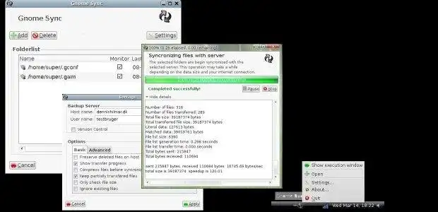 Download web tool or web app Gnome Synchronization Utility