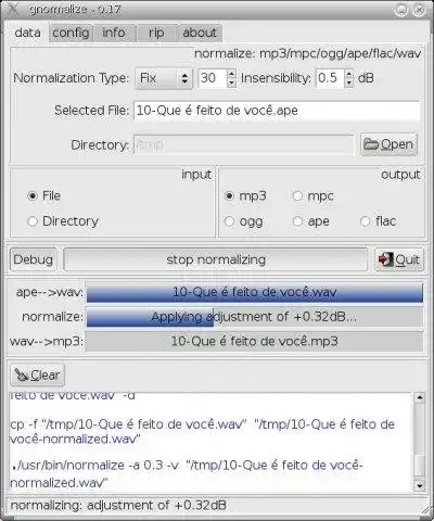 Download web tool or web app gnormalize