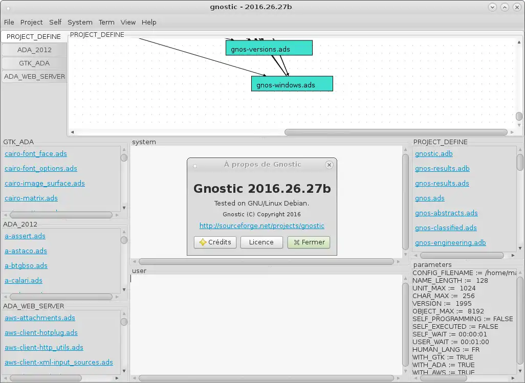 下载网络工具或网络应用 gnostic 以在 Linux 中在线运行