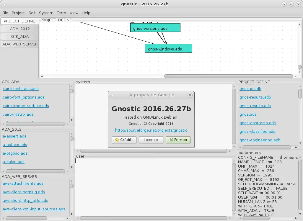 Unduh alat web atau aplikasi web gnostik untuk dijalankan di Linux online