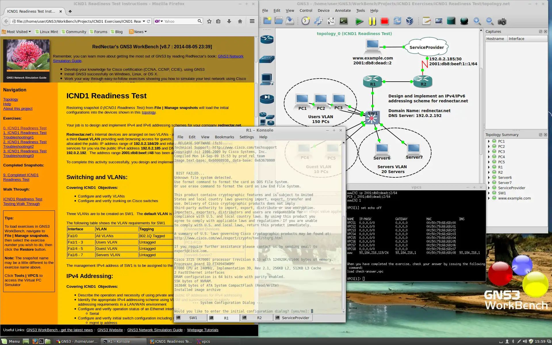 ابزار وب یا برنامه وب GNS3 WorkBench را دانلود کنید