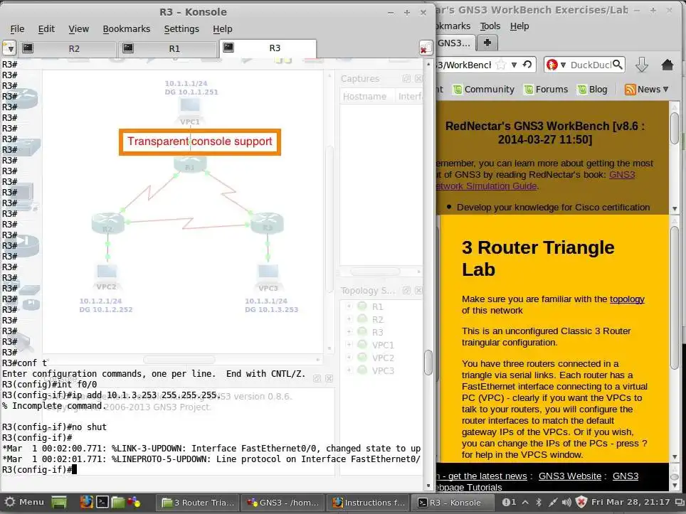 Baixe a ferramenta da web ou o aplicativo da web GNS3 WorkBench