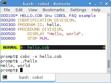 Descargue la herramienta web o la aplicación web GnuCOBOL (anteriormente OpenCOBOL)