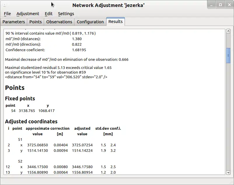 Download web tool or web app GNU Gama Qt based GUI for Windows