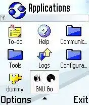 ابزار وب یا برنامه وب GNU Go for S60 را دانلود کنید تا به صورت آنلاین از طریق لینوکس در ویندوز اجرا شود