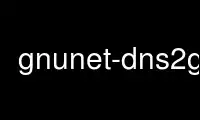 Run gnunet-dns2gns in OnWorks free hosting provider over Ubuntu Online, Fedora Online, Windows online emulator or MAC OS online emulator