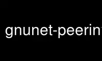 उबंटू ऑनलाइन, फेडोरा ऑनलाइन, विंडोज ऑनलाइन एमुलेटर या मैक ओएस ऑनलाइन एमुलेटर पर ऑनवर्क्स मुफ्त होस्टिंग प्रदाता में gnunet-peerinfo चलाएं।